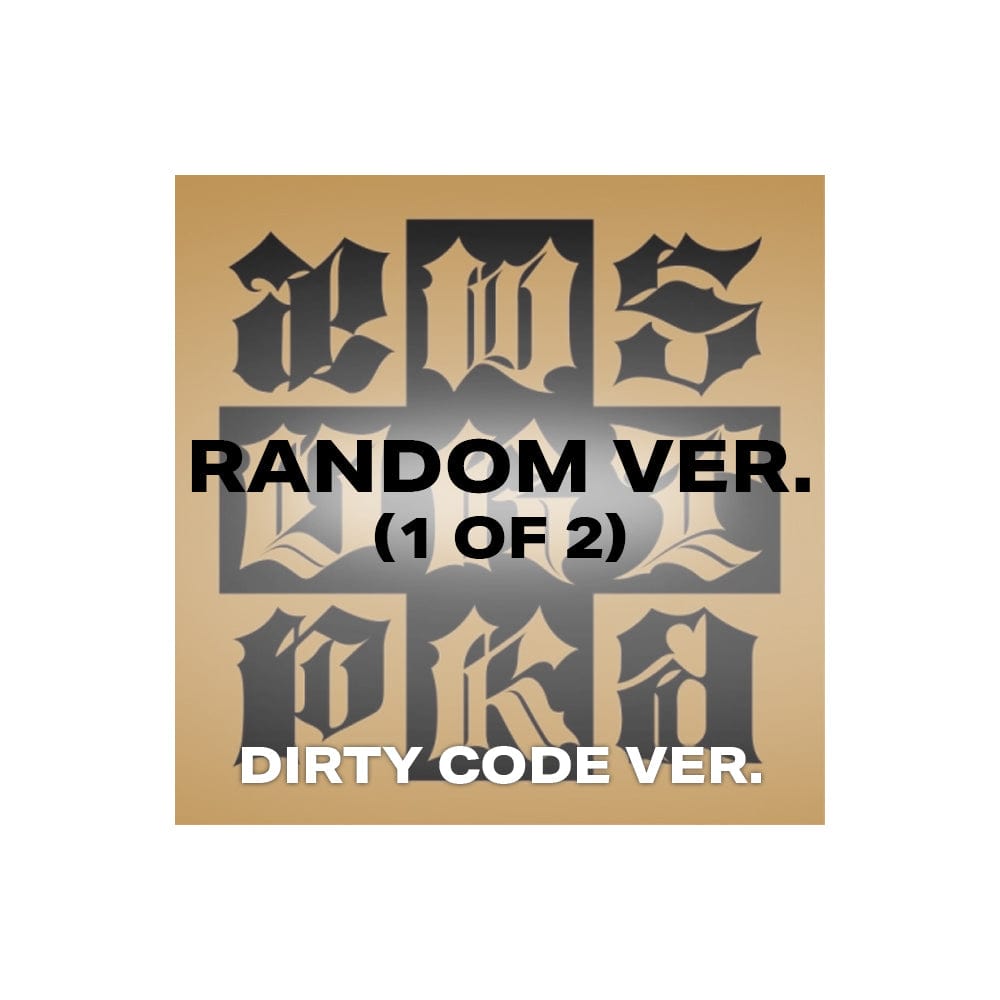 aespa ALBUM 1RANDOM aespa - Dirty Work (Dirty Case Ver.)