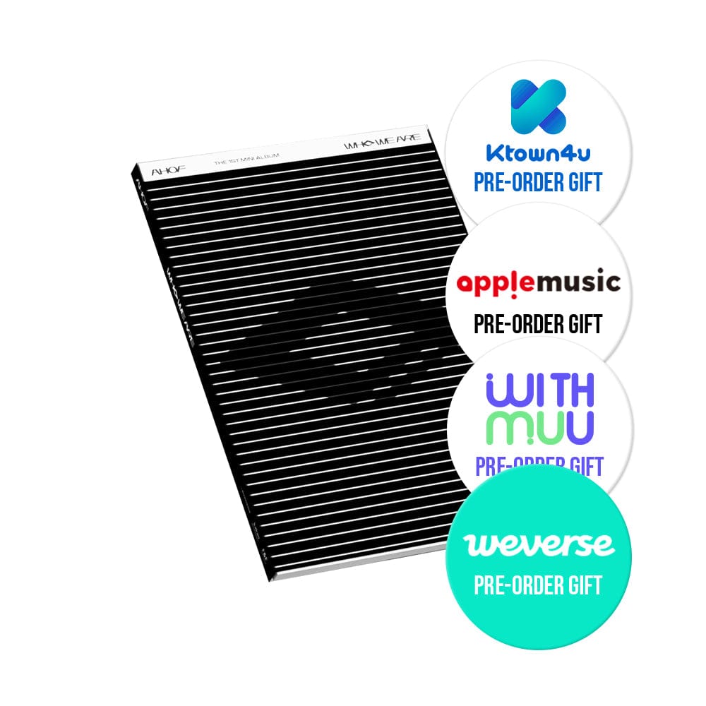 AHOF 1st MINI ALBUM WHO WE ARE 65枚セット AHOF 1st Mini Album - WHO WE ARE (Jewel Ver.) – Choice Music LA