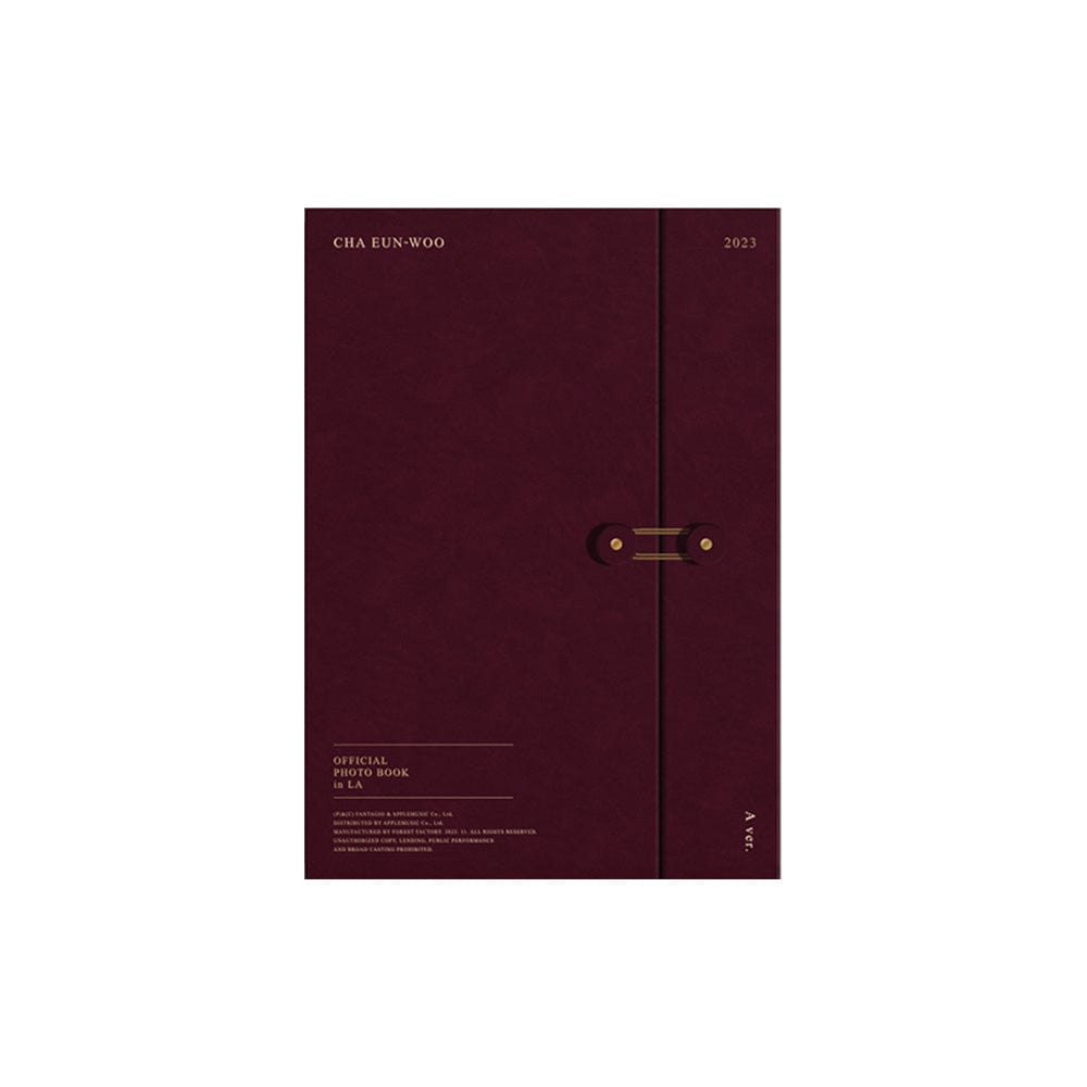 ASTRO MD / GOODS A ASTRO CHA EUN WOO - CHA EUN WOO 2023 OFFICIAL PHOTO BOOK in LA