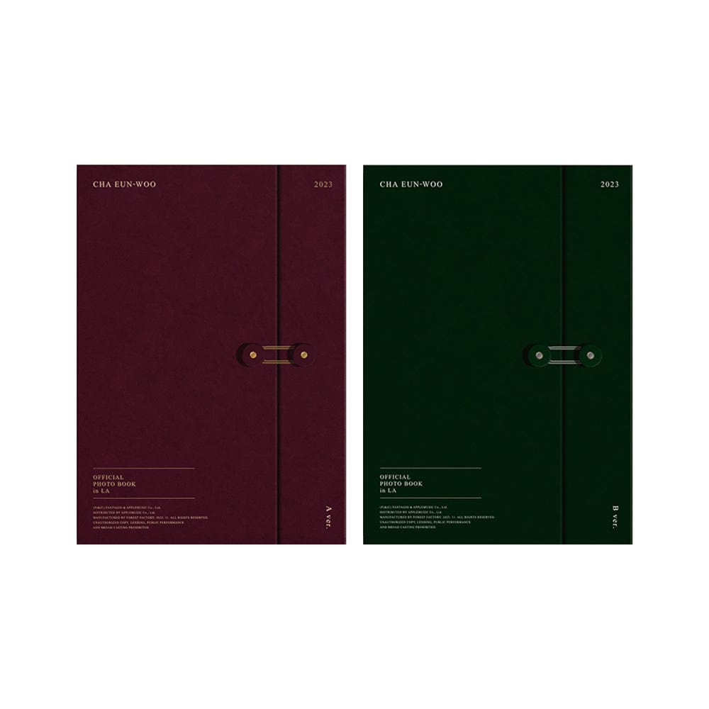 ASTRO MD / GOODS ASTRO CHA EUN WOO - CHA EUN WOO 2023 OFFICIAL PHOTO BOOK in LA