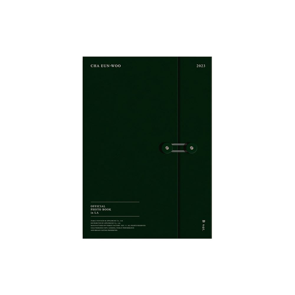 ASTRO MD / GOODS B ASTRO CHA EUN WOO - CHA EUN WOO 2023 OFFICIAL PHOTO BOOK in LA