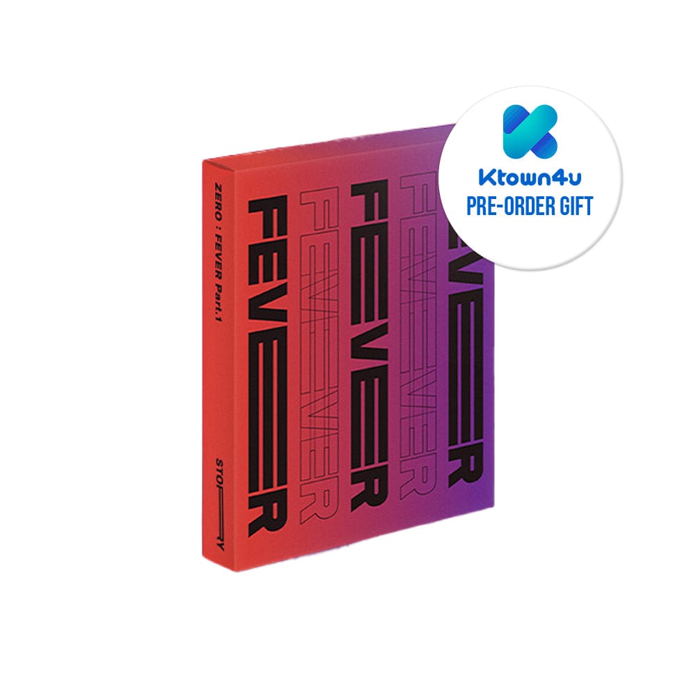 ATEEZ ALBUM DIARY VER + KTOWN4U POB ATEEZ - ZERO : FEVER Part.1 (PLATFORM Ver.)