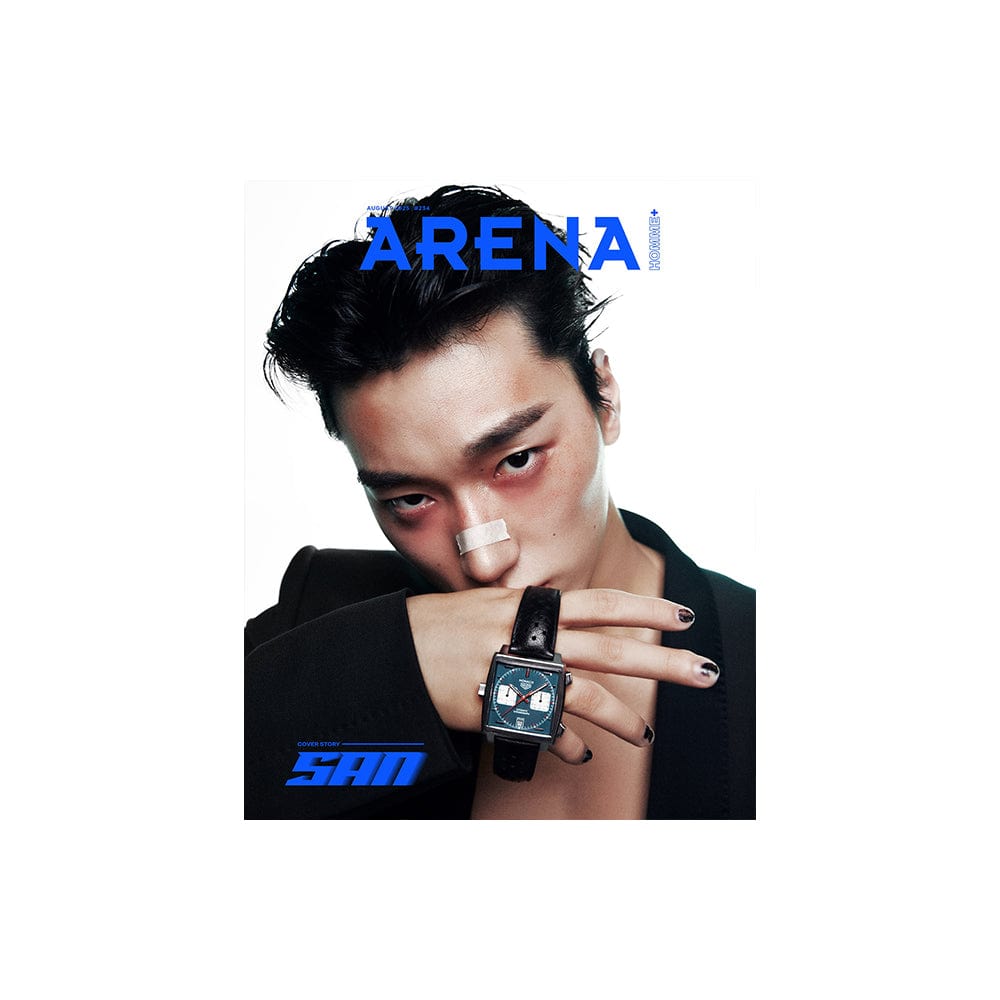 ATEEZ Magazine B ATEEZ SAN - Arena Homme+ Magazine Cover (Aug 2025)