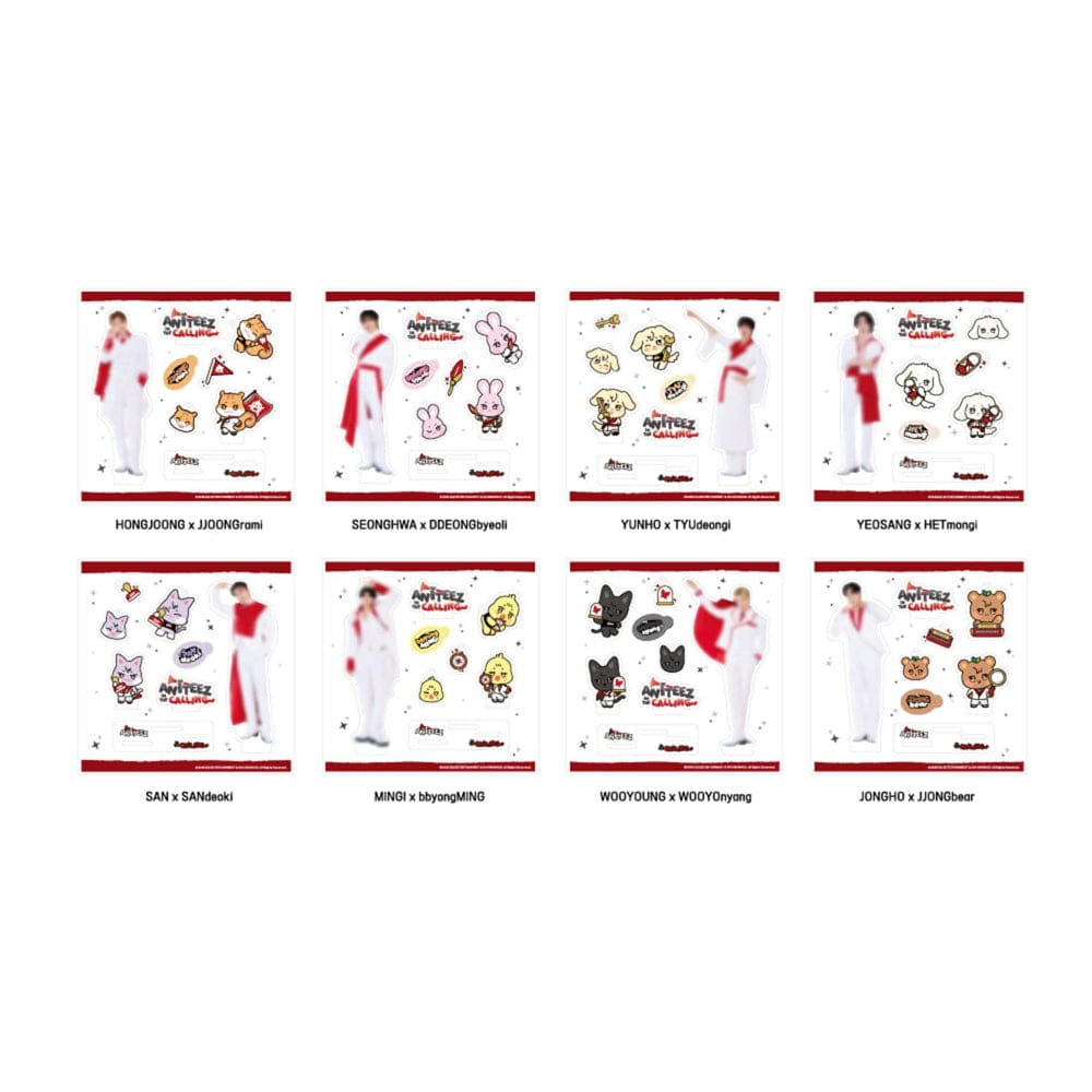 ATEEZ - ACRYLIC DIY KIT [ ANITEEZ IN THE CALLING Official MD ]