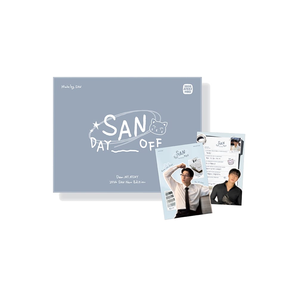 ATEEZ SAN - DAY OFF [ ATEEZ 2026 BIRTHDAY MD ]