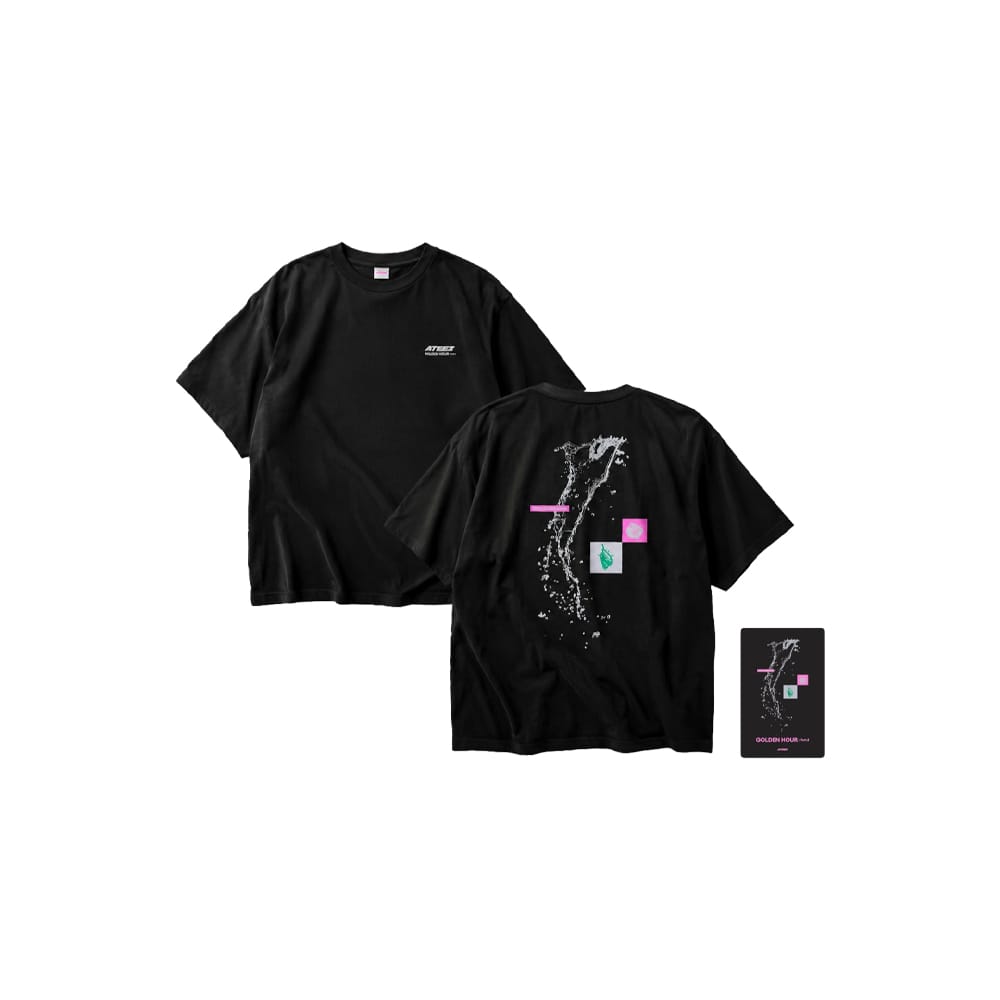 ATEEZ - SHORT SLEEVE T-SHIRT [ GOLDEN HOUR Part. 5 POP UP STORE MD ]