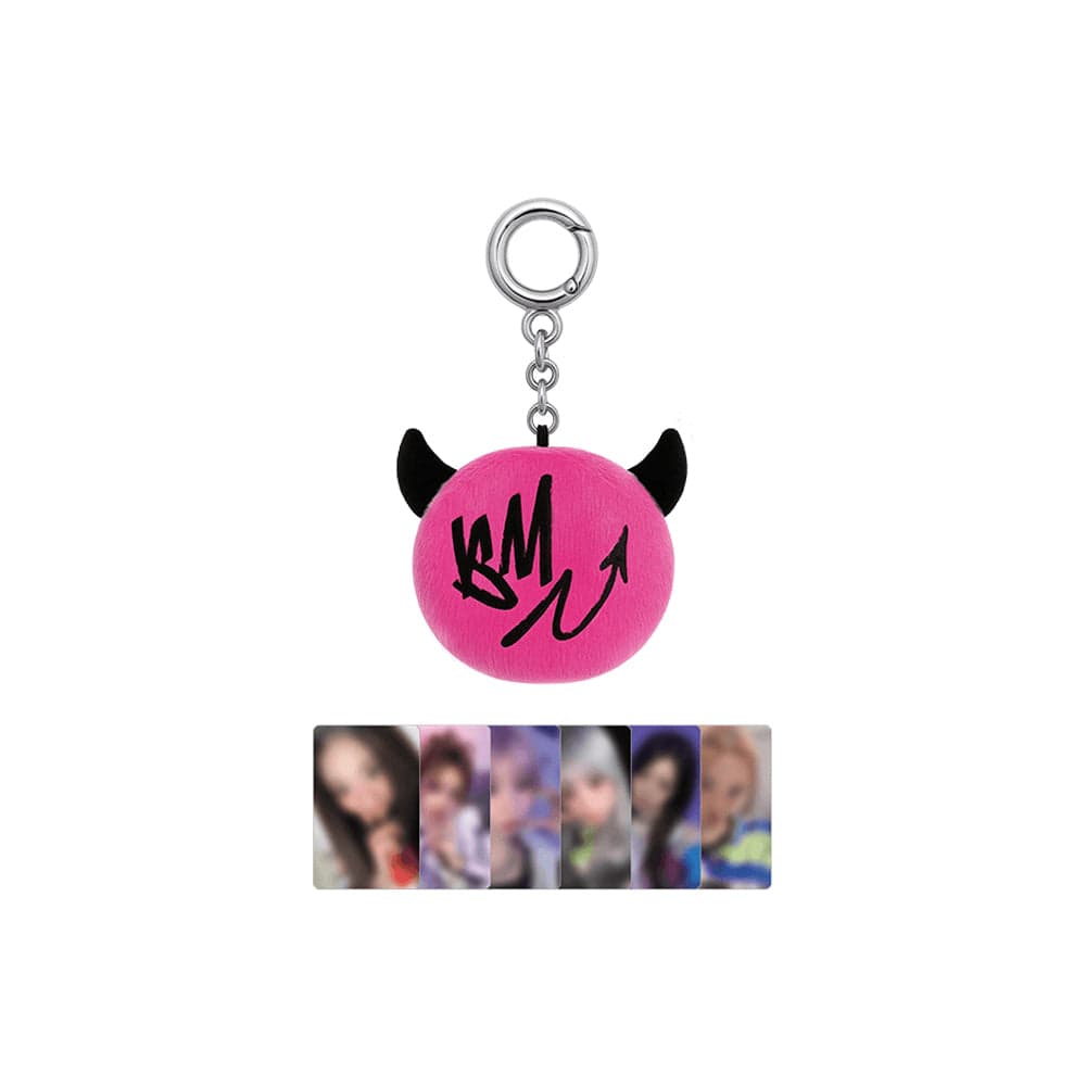 BABYMONSTER - [WE GO UP MERCH] BABYMONSTER PSYCHO PLUSH KEYRING