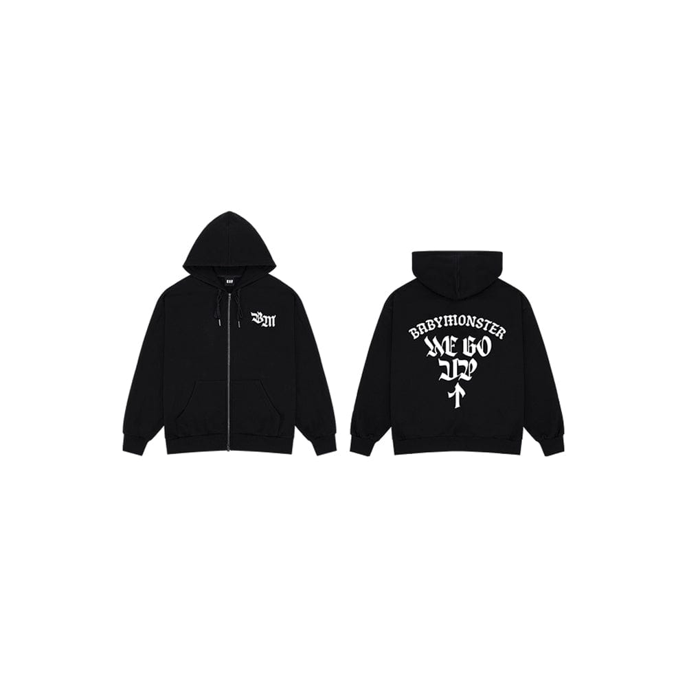 BABYMONSTER - [WE GO UP MERCH] BABYMONSTER ZIP-UP HOODIE