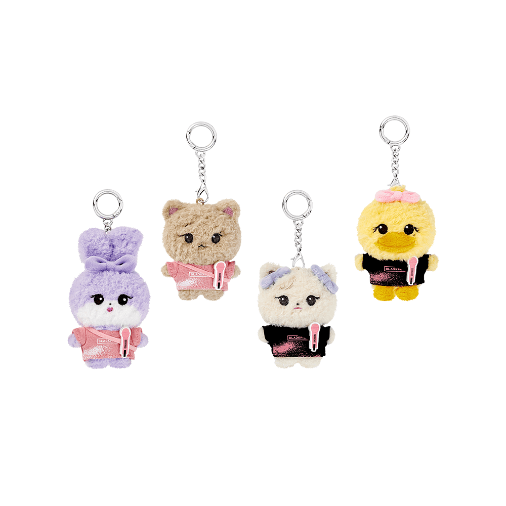 BPCOLLECTION] BLACKPINK CHARACTER PLUSH KEYRING_GOYANG