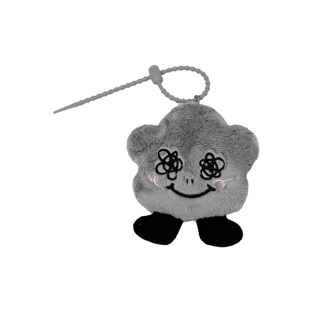 SHUMON PLUSH KEYCHAIN GREY