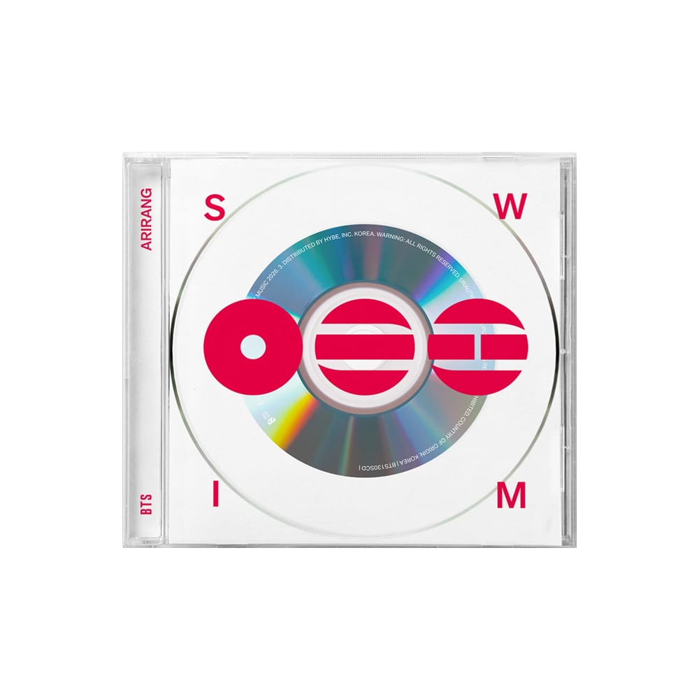 BTS SWIM シングルCD アメリカ US限定 BTS SWIM - Original & Instrumental Single CD