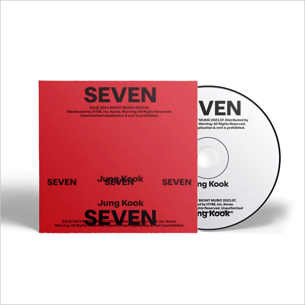 Jung Kook BTS - Seven (feat. Latto) Single CD (US)