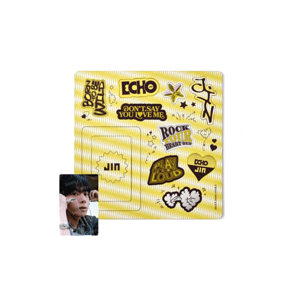 BTS JIN - ECHO Photo & Magnet Photo Holder [ ECHO OFFICIAL MERCH MD ]
