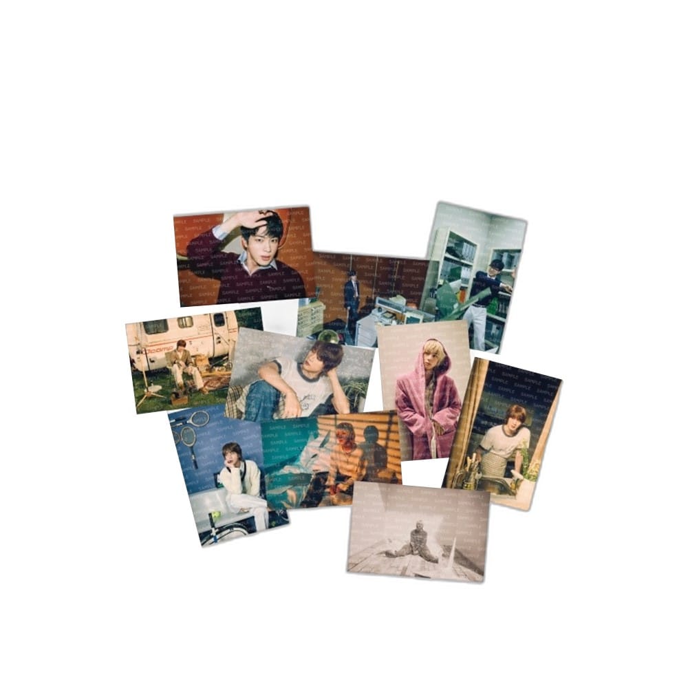 BTS JIN HAPPY PRINTED PHOTO