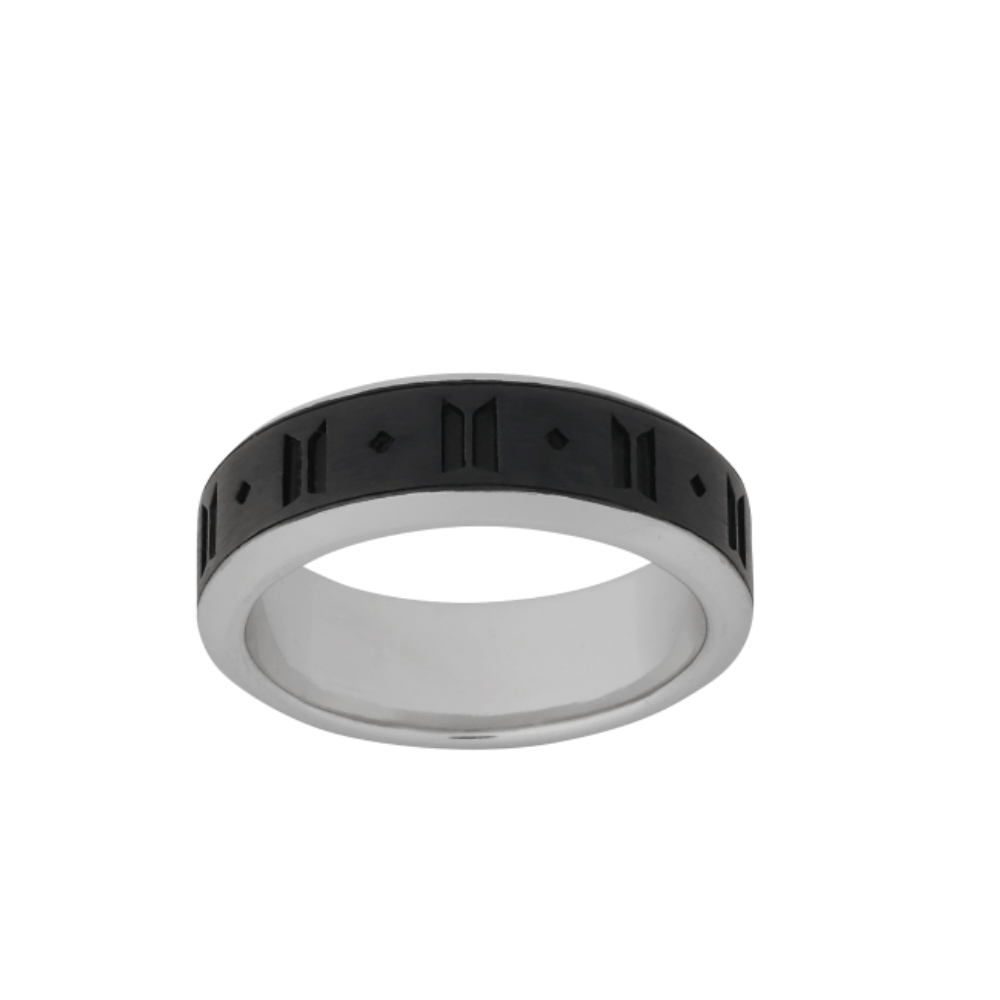 BTS - MNCR MONOCHROME Ring (Black)