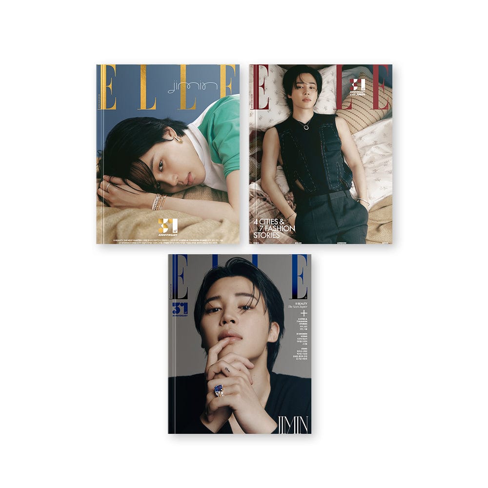 BTS MD / GOODS SET (A+B+C) BTS JIMIN - ELLE Magazine Cover JIMIN (Nov 2023)
