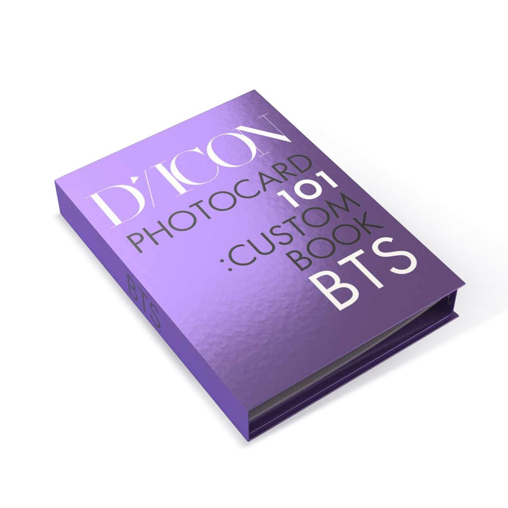 BTS MD / GOODS [US Free Shipping] BTS - D'/ICON PHOTOCARD 101 : CUSTOM BOOK