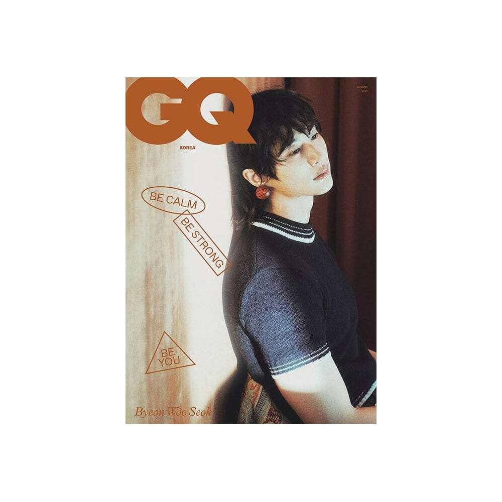 BYEON WOO SEOK MD / GOODS D BYEON WOO SEOK - GQ Korea Magazine Cover (August 2025)