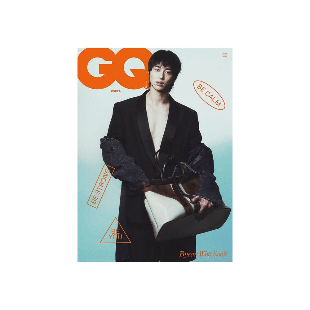 BYEON WOO SEOK MD / GOODS E BYEON WOO SEOK - GQ Korea Magazine Cover (August 2025)