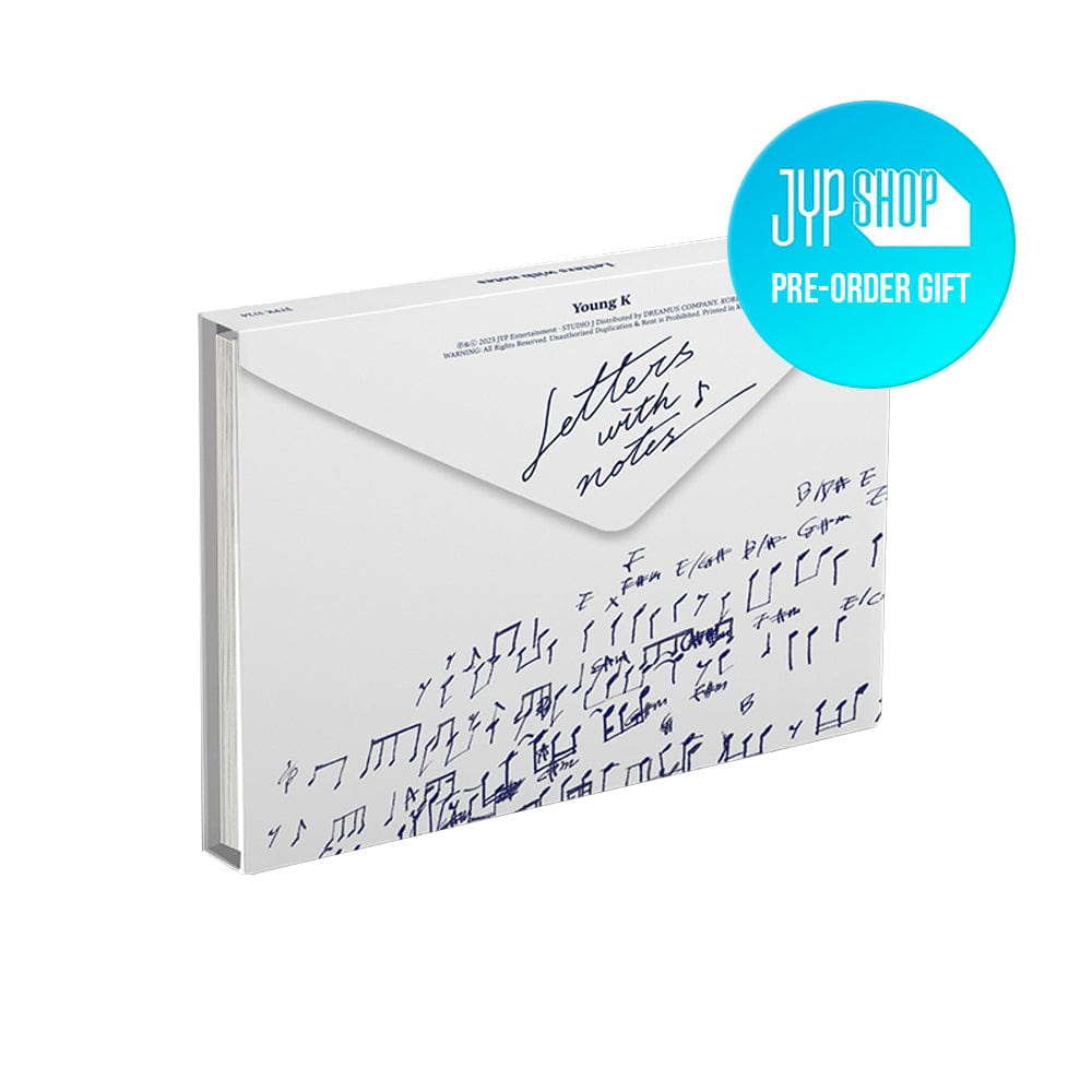 DAY6 Photobook (+JYP Gift Shop) Young K (DAY6) - Letters with notes