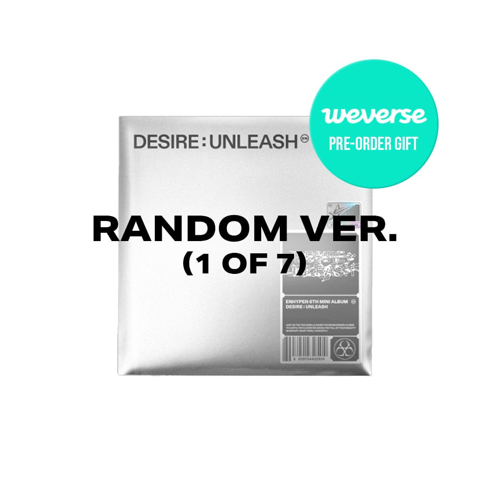 ENHYPEN ALBUM 1Random + Weverse POB ENHYPEN - DESIRE UNLEASH (ENGENE ver.)