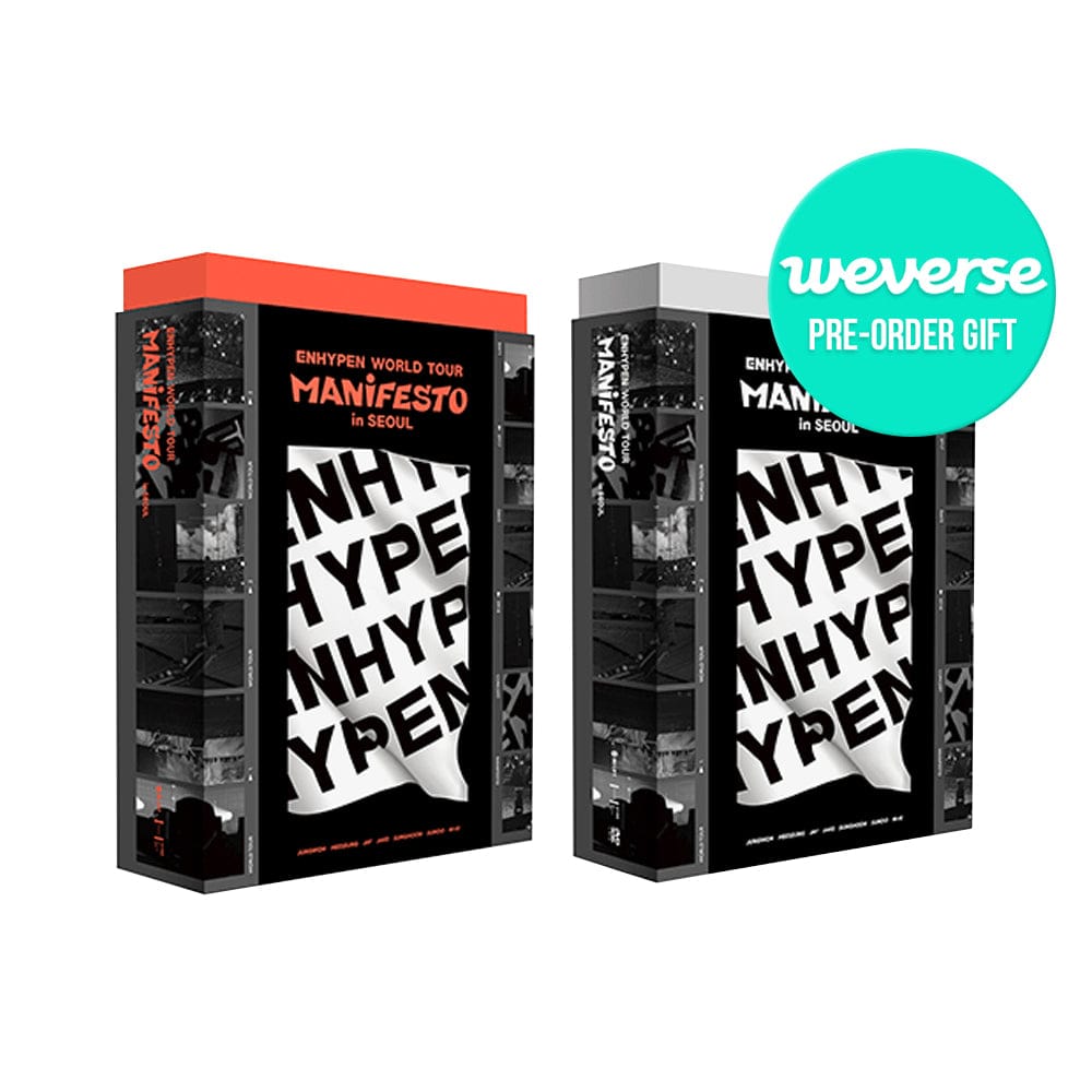 ENHYPEN DVD / BLU-RAY WEVERSE POB ENHYPEN - WORLD TOUR MANIFESTO in SEOUL DIGITAL CODE + DVD SET