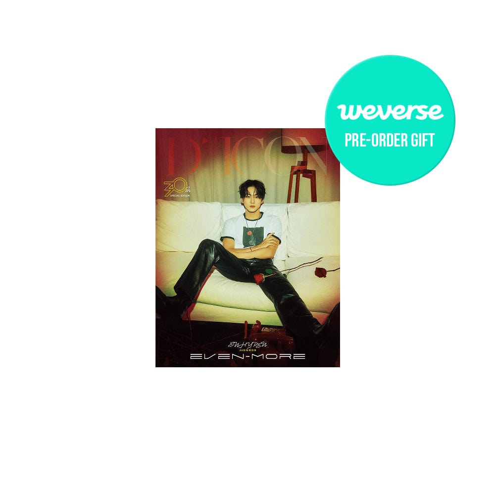 ENHYPEN Magazine WEVERSE ENHYPEN - DICON VOLUME No. 30 SPECIAL EDITION ENHYPEN EVEN-MORE (JUNGWON)