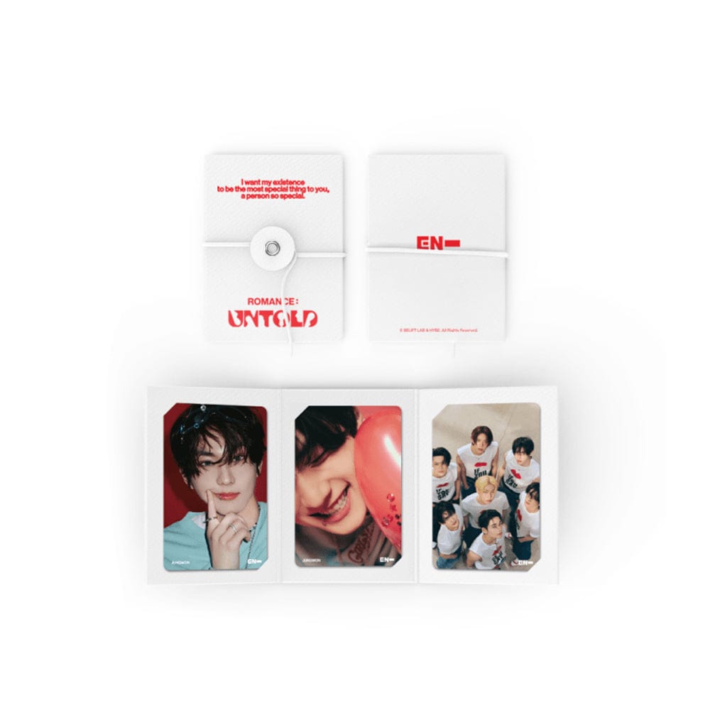 ENHYPEN MD / GOODS ENHYPEN - LENTICULAR MINI CARD & BINDER (ROMANCE : UNTOLD)
