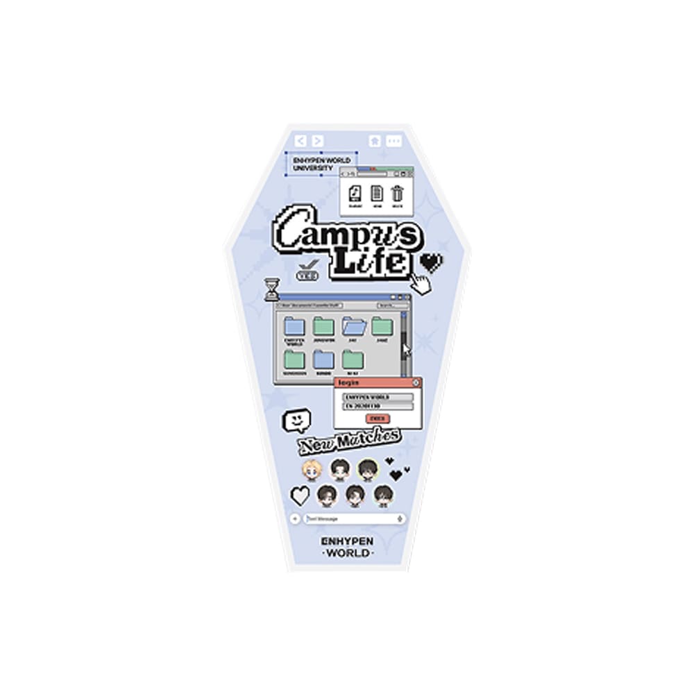 ENHYPEN - WORLD COUPON CARD COLLECTION CAMPUS LIFE SPECIAL ver.