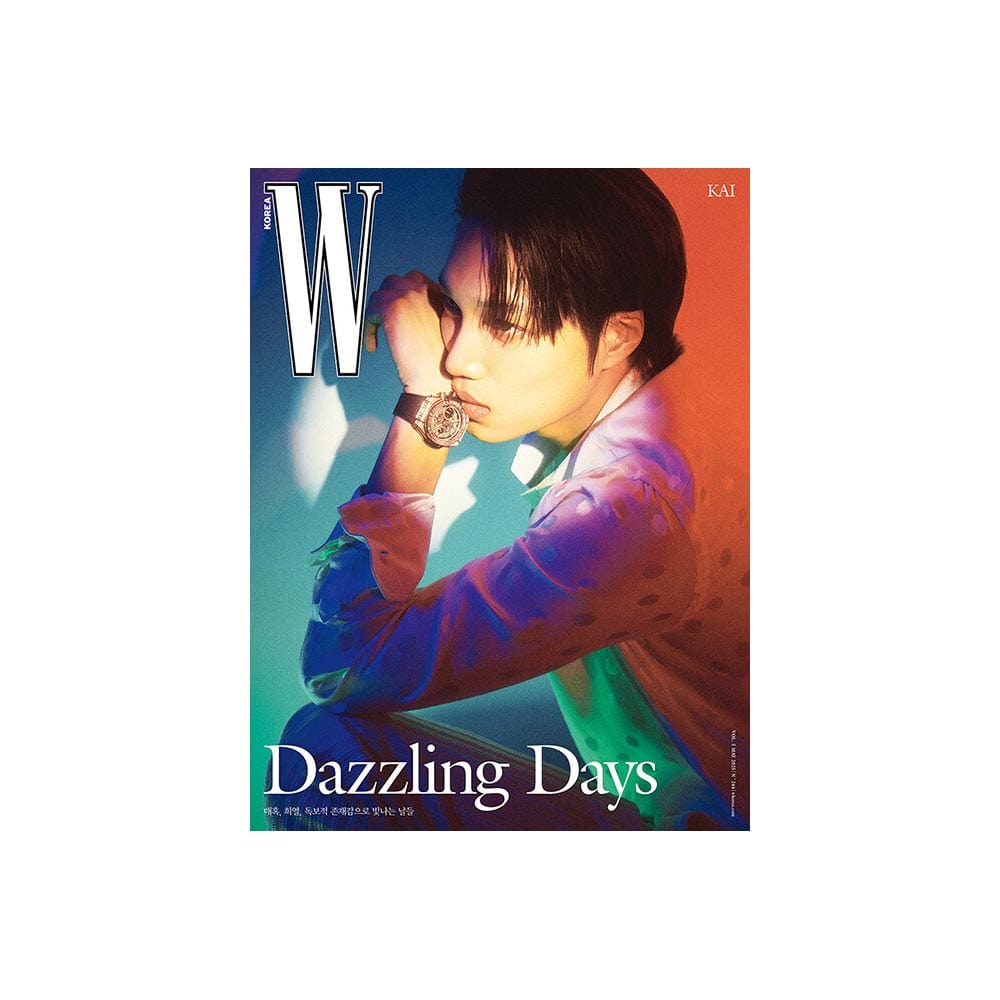 EXO Magazine A version EXO KAI - W Korea Magazine Cover EXO KAI (May 2025)