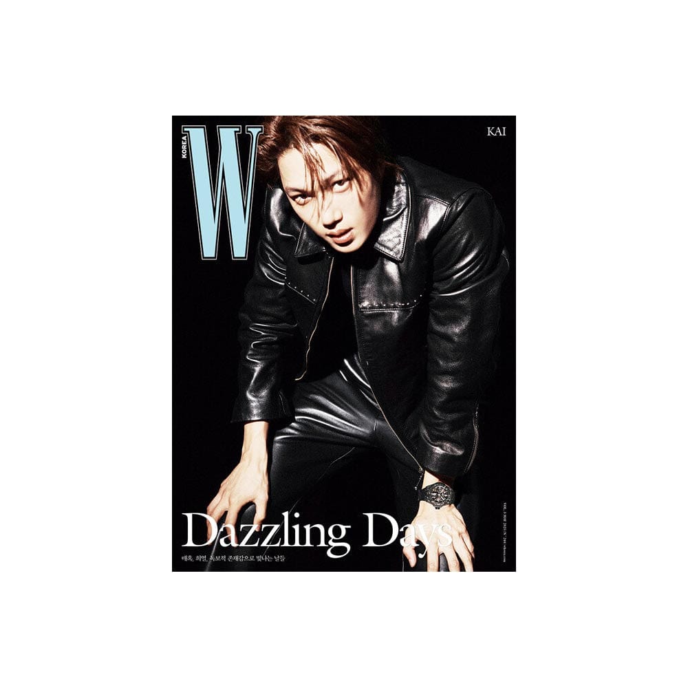 EXO Magazine B version EXO KAI - W Korea Magazine Cover EXO KAI (May 2025)