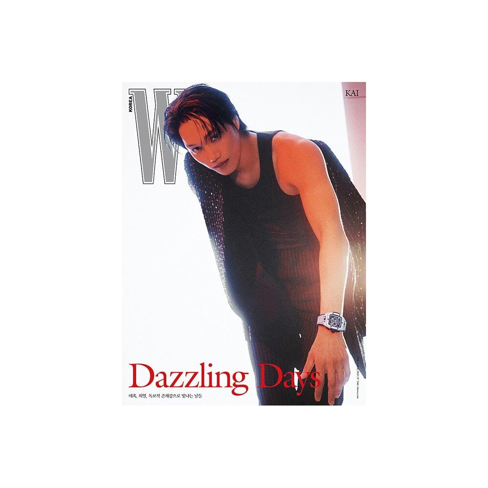 EXO Magazine C version EXO KAI - W Korea Magazine Cover EXO KAI (May 2025)