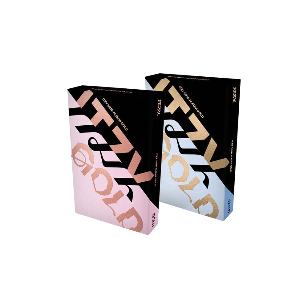 【直筆サイン】　ITZY mini album GOLD ITZY - GOLD [9th Mini Album - Special Edition GOLD Ver.] - K
