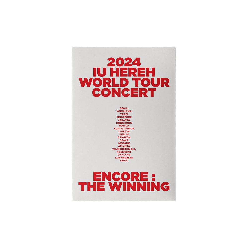 IU DVD / BLU-RAY BLU-RAY IU - 'HEREH' WORLD TOUR CONCERT