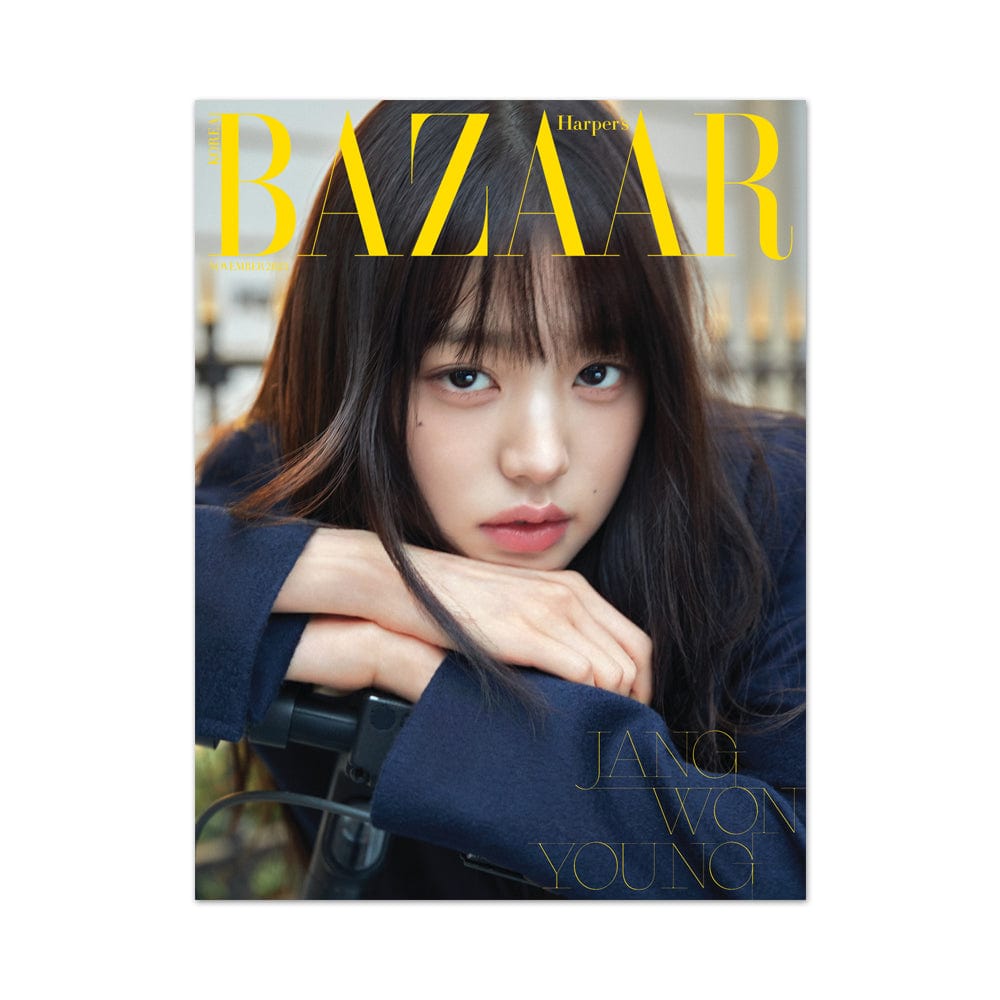 IVE JANG WONYOUNG - HARPERS BAZAAR Magazine (Nov 2023)