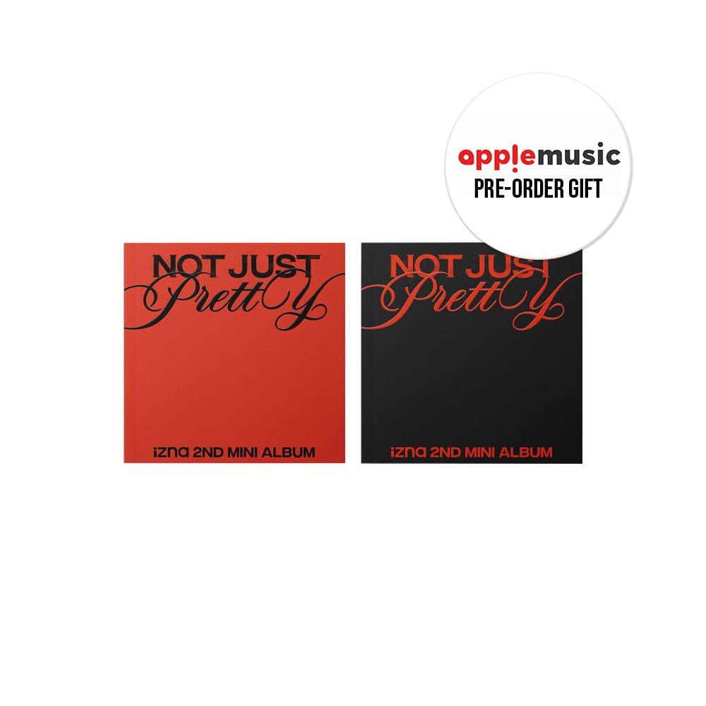 IZNA ALBUM APPLE MUSIC POB / 1Random IZNA - 2nd Mini Album Not Just Pretty (PHOTOBOOK Ver.)