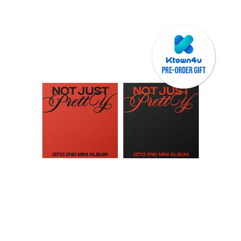 IZNA ALBUM KTOWN4U POB / 1Random IZNA - 2nd Mini Album Not Just Pretty (PHOTOBOOK Ver.)
