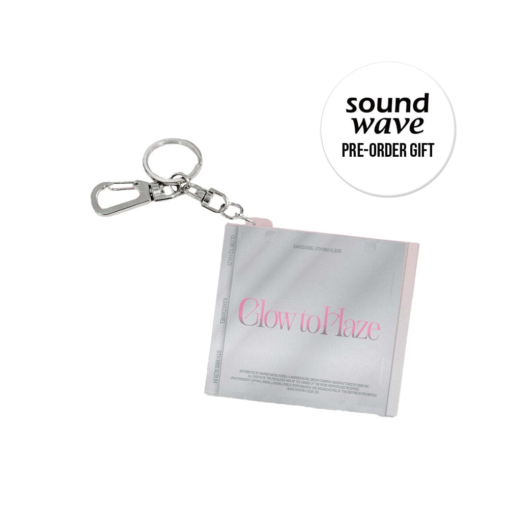 KANG DANIEL - 6th Mini Album Glow to Haze (MINI CD KEYRING Ver.)
