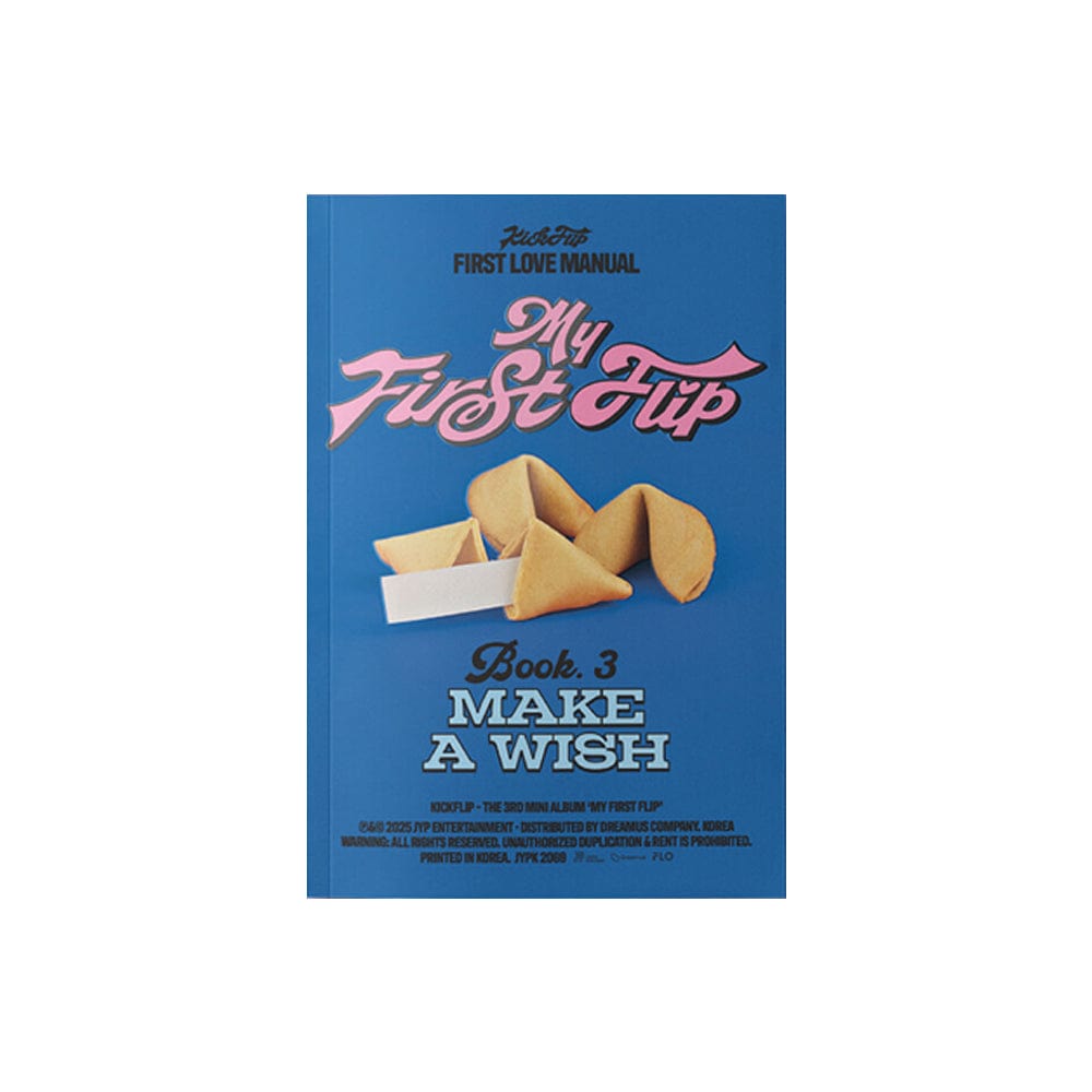 KickFlip ALBUM MAKE A WISH Ver. KickFlip - 3rd Mini Album My First Flip