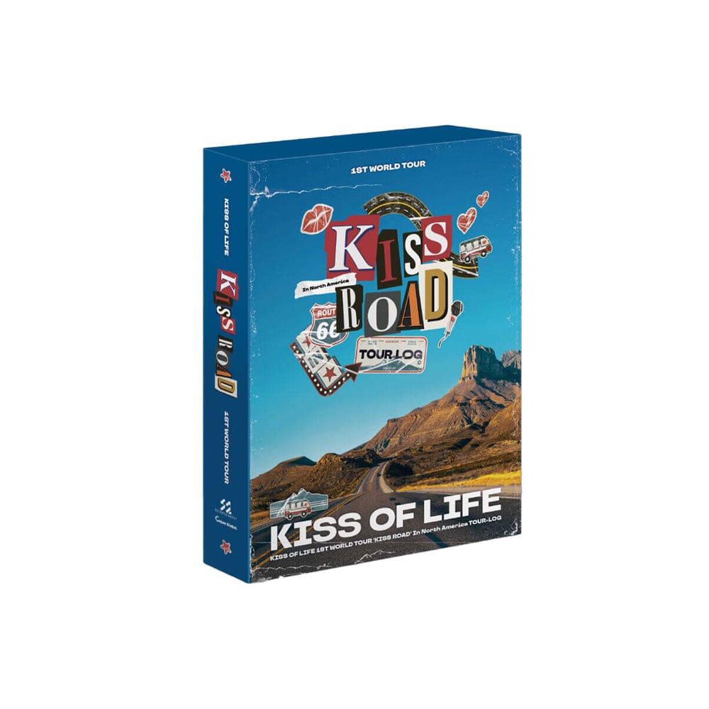 KISS OF LIFE DVD / BLU-RAY NO POB KISS OF LIFE - WORLD TOUR KISS ROAD In North America TOUR-LOG