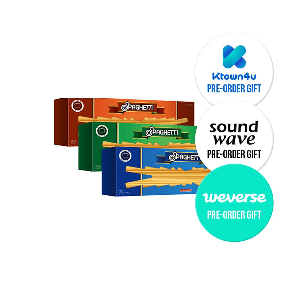 LE SSERAFIM - 1st Single Album SPAGHETTI