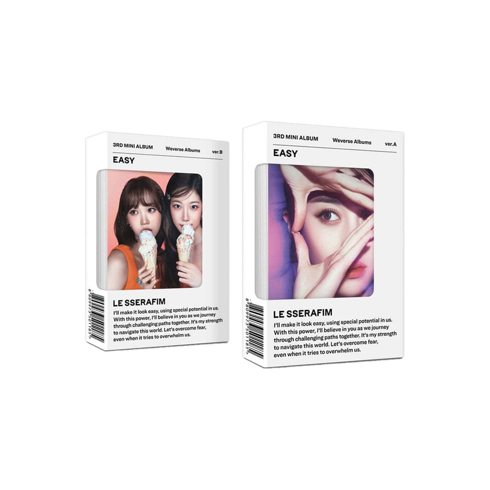 LE SSERAFIM ALBUM LE SSERAFIM - 3rd Mini Album EASY (Weverse Album Ver.)
