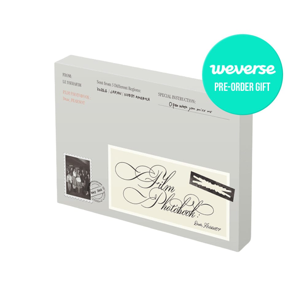 LE SSERAFIM - 'FILM PHOTOBOOK : Dear, FEARNOT'
