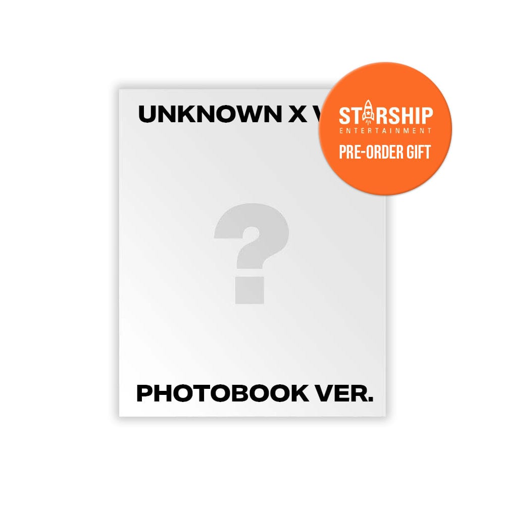 MONSTA X ALBUM UNKNOWN X / STARSHIP SQUARE POB MONSTA X - Mini Album THE X