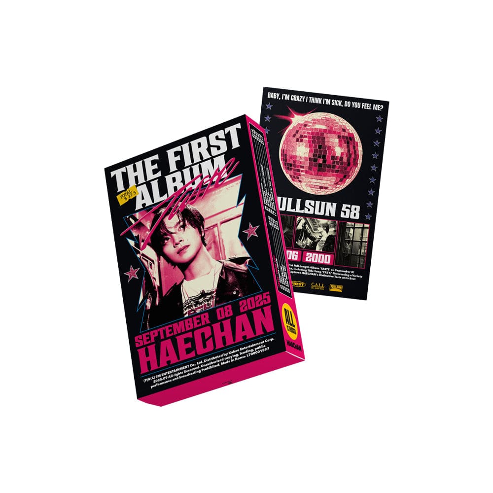 NCT ALBUM NCT HAECHAN - The 1st Album TASTE (Tin Case Ver.)