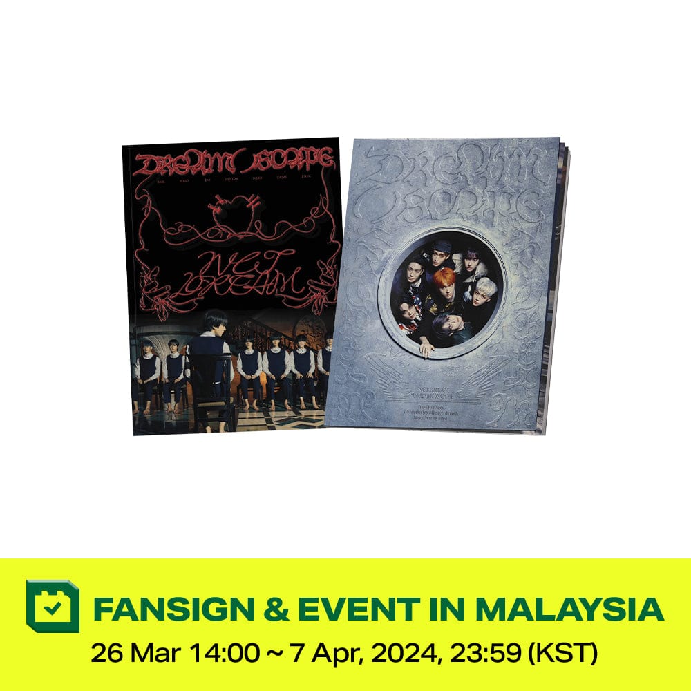 NCT DREAM ALBUM [Malaysia Fan Signing EVENT] NCT DREAM - DREAM( )SCAPE (Photobook Ver.)
