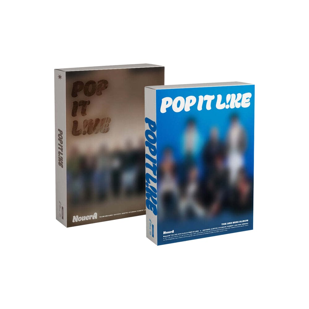 NouerA ファン サイン入りアルバム SIGNED ALBUM ] NouerA - The 3rd Mini Album POP IT LIKE