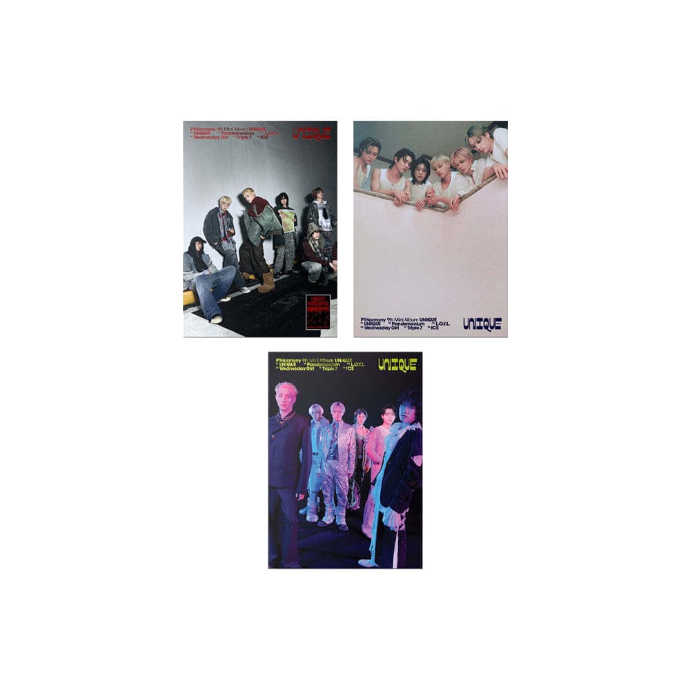FLASH SALE] P1Harmony - 9th Mini Album UNIQUE (Photobook Ver.)