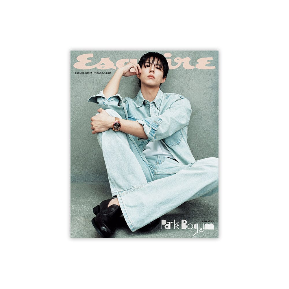 PARK BO GUM Magazine B PARK BOGUM - Esquire Magazine Cover (Jul 2025)