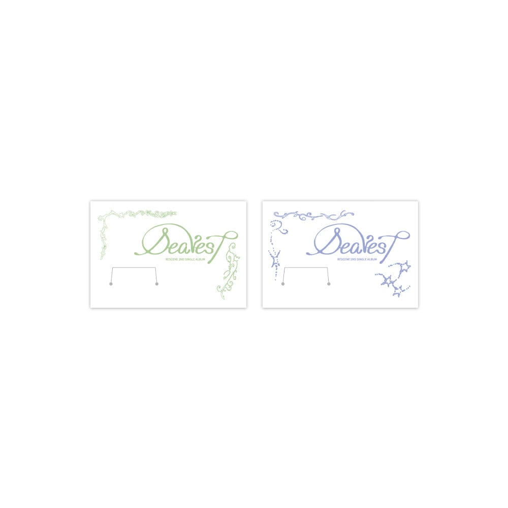 RESCENE - 2nd Single Album Dearest (QR VER.)